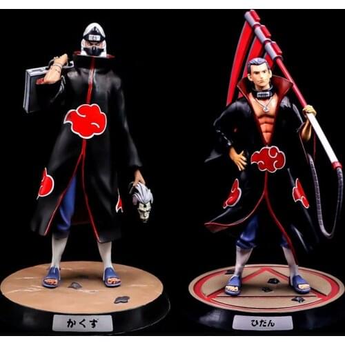Anime 1/8 Scale Painted Figure Akatsuki Kakuzu Hidan Action Figure Standing Version Kakuzu & Hidan PVC figure Toys Brinquedos