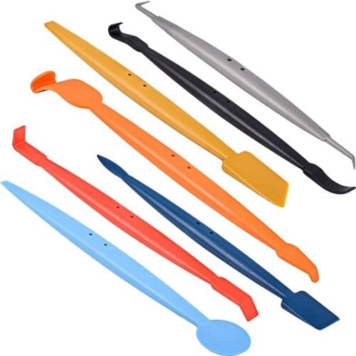 Car Film Install Sticker Magnetic Squeegee Set Car Micro-Squeegee Tools Vinyl Wrap Tools Scraper Car Accessories