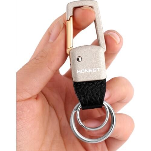 Car Metal Key Ring Upscale Fashion Business Color Frosted The Man Woman Couples Keychain Wallet Bag Charm Christmas Gifts
