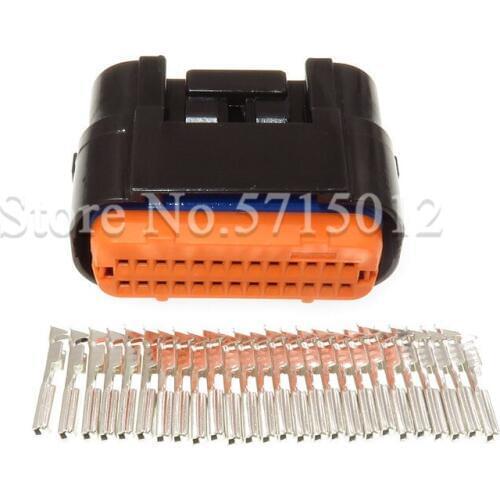 26 Hole/Way MX23A26XF1 MX23A26SF1 Forklift Car Waterproof Connector Computer ECU Wire Cable Socket For Honda