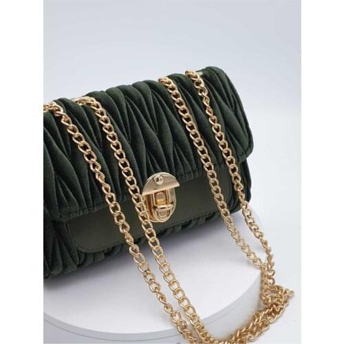 Velvet Quilted Women Chain Shoulder Messenger Bag Women 'S handbag 2021 model Shoulder bags Gen girl bag Famous designer handbag