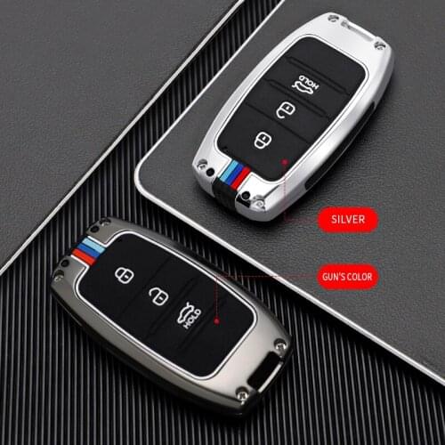 Zinc Alloy key case key bag key cover for Kia Ceed Sorento cerato K3 KX3 K4 K5 Sportage Fob 3 buttons remote control