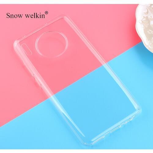 For Huawei Mate 30 Luxury Transparent Silicone Soft TPU Phone Case For Huawei Mate 30 Lite Pro Ultra Thin Cases Back Cover