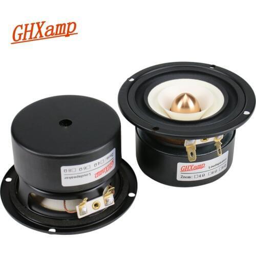 GHXAMP 3 Inch 90MM Full Range Bullet Reverse Edge 4OHM 15W Speaker Home Ceiling Car 80Hz-20KHz