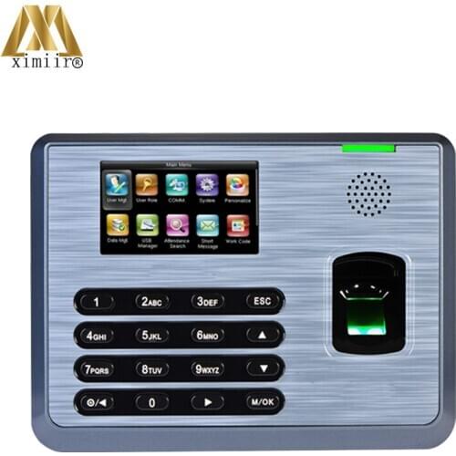 Good Quality TX628 TCP/IP Communication 3-inch Touch Screen Biometric Fingerprint Reader For Time Attendance Clock