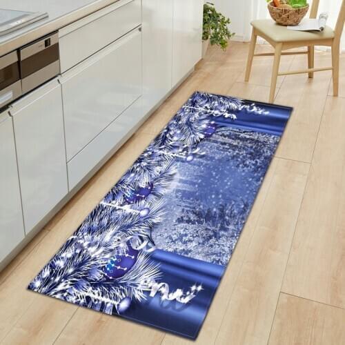Carpet Entrance Of House Kitchen Rug Antiskid Washable Welcome Mat 3d Flooring Bathroom Deco Christmas 40*120CM 60*90CM