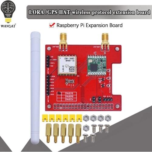 LorGPS HAT V1.0 version Lora/GPS_HAT is a expension module for LoRaWan and GPS for ues with the Raspberry Pi