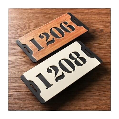 4 sizes house number,European-style door sign,port number, tailor-made,Apartment, house, Hotel, Villa door plate