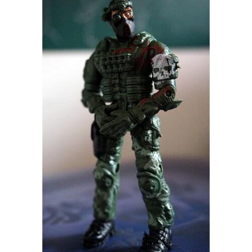New Special Price Die-casting PVC Special Forces 1/18 Moving Puppet Home Display Collection Model Toys