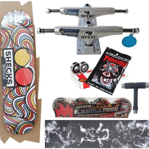 PLAN B skateboard decks whole kit spitfire wheels grizzly grip tapes THUNDER trucks hardware good quality