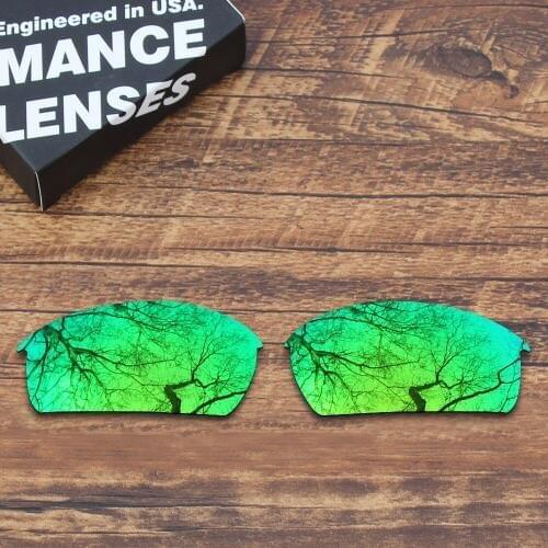 ToughAsNails Polarized Replacement Lenses for Oakley Bottlecap Sunglasses Green Mirrored (Lens Only)
