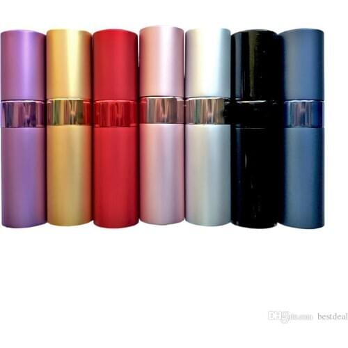 8ml 15ml Rotatable Perfume Bottle Empty Refillable Spray Bottle Atomizer for Perfume Bottles Portable Travel Bottles Accessories