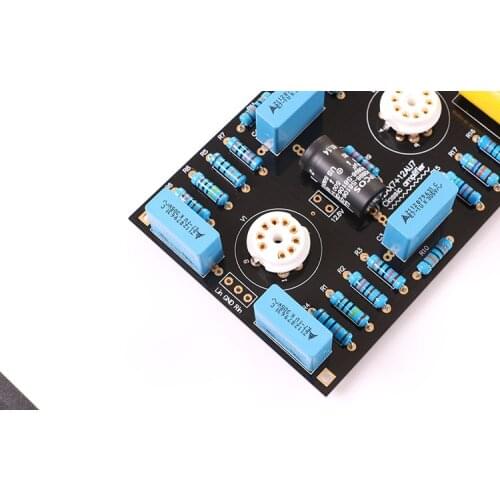 Classic Circuit Tube Preamplifier Preamp Board DIY Kits For 12AX7 / 21AU7 Tube Free ship