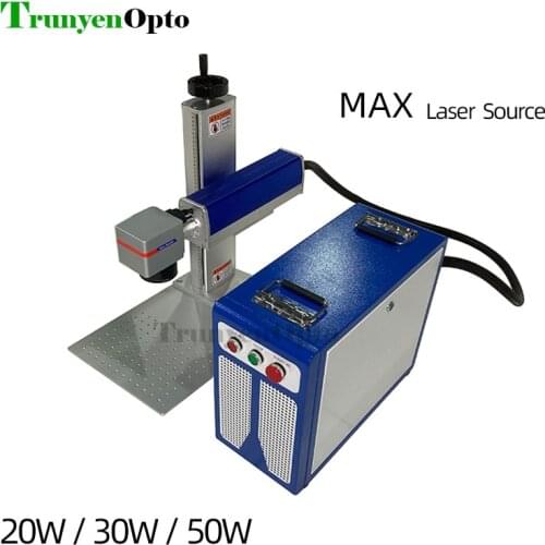 20w 50w Industrial Engraving machine Split Fiber Laser Marker for Steel Metal Engraving Marker