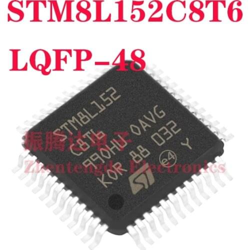 STM8L152C8T6 STM8L STM STM8 STM8L152 STM8L152C STM8L152C8 LQFP-48 IC MCU