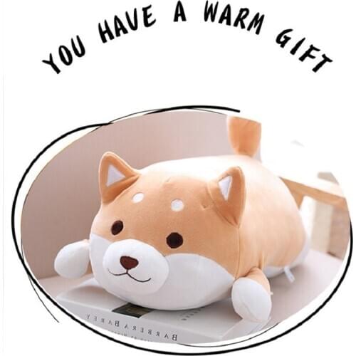 JOYLIVE 35cm/55cm Super Soft Stuffed Toy Children Shiba Inu Plush Puppy Dog Pillow