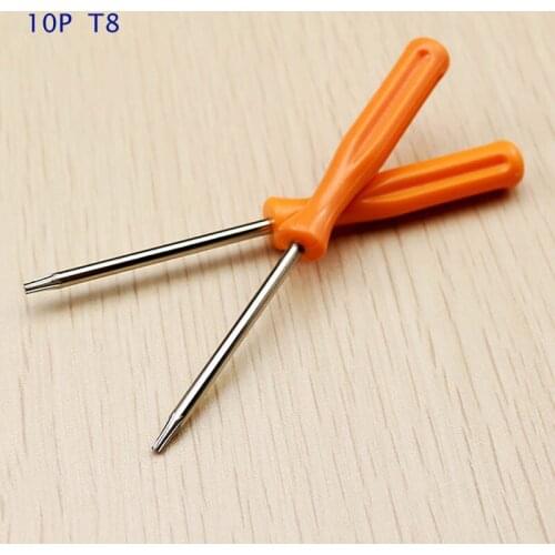 10pcs/ lot) mini T8 Screwdriver Phone Laptop Repair Tool T8 Hex Screw Driver Torx Screwdrivers