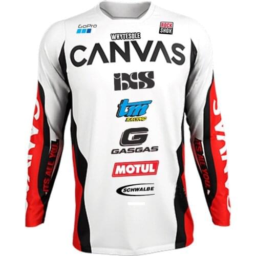 2022 team moto Motocross jersey enduro Bicycle mtb mx downhill Motorcycle Mountain Bike Jersey BMX DH cycling Clothes