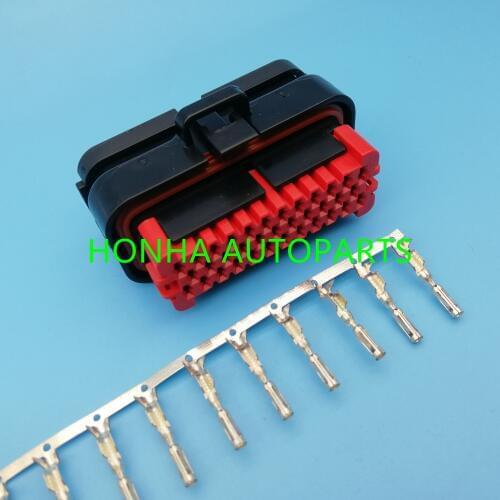 35 Pin Way AMP Wire Harness Electrical Auto Connector with pins 776164-1