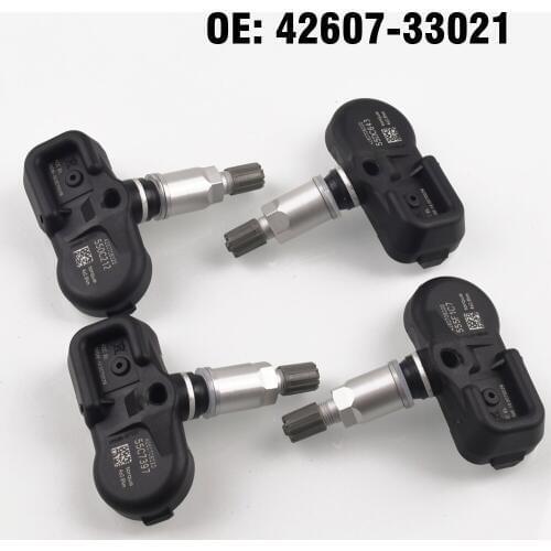 4 PCS Car Tire Pressure Monitor Sensor TPMS 315MHz PMV-107J for Toyota Prius Rav4 Yaris Corolla