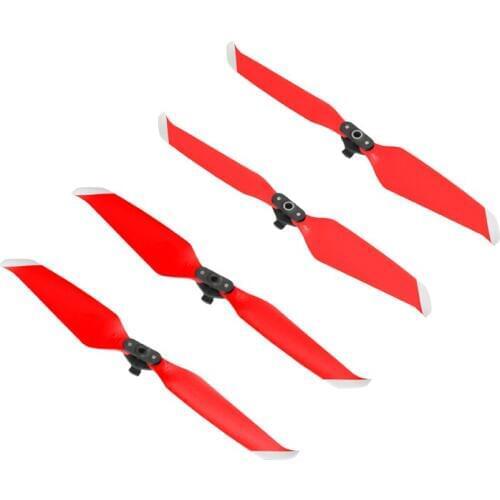 4 pcs Propellers Low Noise Propeller blade Props 7238F For DJI Mavic air 2 Drone Accessories red white black blue