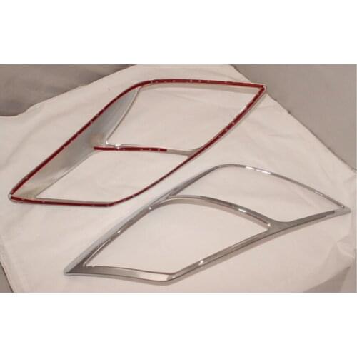 Abs car headlight frame chrome trims for TOYOTA prius 20 2008