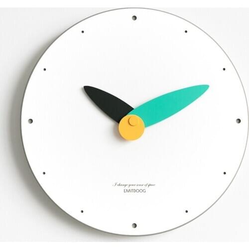 Silent Minimalist Wall Clock Nordic Simple Silent Modern Design Wall Clocks Digital Living Room Reloj Pared Room Decor AD50HD