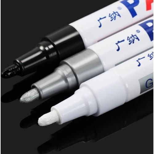 Colorful Waterproof Car Tyre Tread CD Metal Marker Pen For Audi A3 A4 B7 B8 B6 A6 C6 C5 Q5 Nissan Qashqai Juke X-trail T32