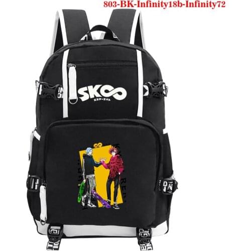 SK8 The Infinity Children School Bags Orthopedic Backpack School Bag Boys Girl Anime Print Backpack Mochila Cartoon Bag Knapsack