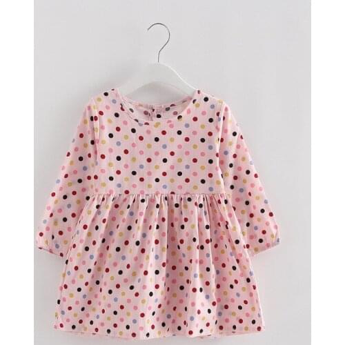 ZWF389 Girls Dresses Fashion Girl Dress Lace Floral Design Baby Girls Dress Kids Dresses For Girls Casual Wear Children Clothing