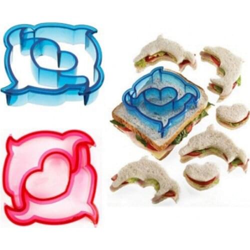 DIY Sandwiches Mould Bread Cutter Mold Cartoon Kids Lunch Maker Food Mould For Sandwich Toast Cookies Baking Tools