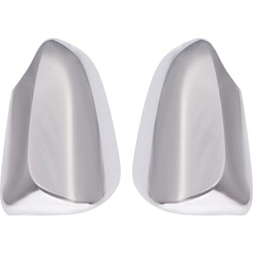 For Toyota Corolla 2012 2013 Car Low Profile Chrome Rearview Mirror Cover Trim Rear View Mirrors Frame Sticker Accessories