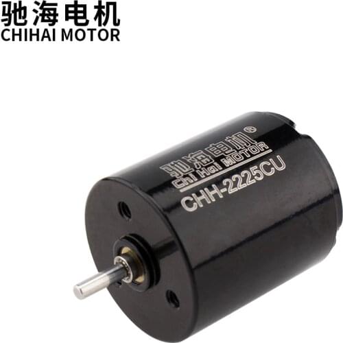 ChiHai Motor Diameter 22mm CHH-2225CU Hollow Cup DC High Speed NdFeB Magnetoelectric Motor 12v 6v