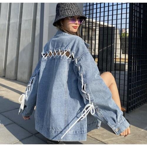 Женские синие куртки Eiyovvi China At AliExpress