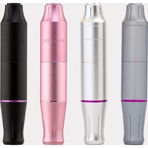 EZ LOLA X Rotary Tattoo Machine Pen Permanent Make Up Pen for micropigmentation Eyebrows Eyeliner Lips Microblading hair Scalp