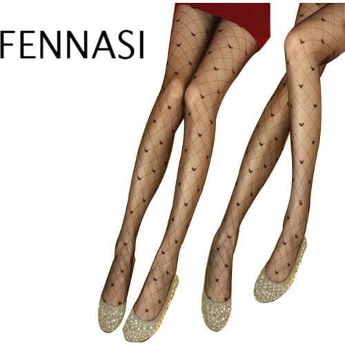FENNASI 14 Species Female Dot Tights Women Fishnet Collant Femme Pantyhose Mesh Womens Mesh Tights Rajstopy Erotic Polka Dot