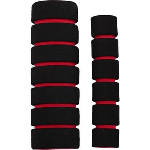 4pcs/set GUOMUZI Bike Racing Bicycle Motorcycle Handle Bar Foam Sponge Grip Cover Non-slip Soft Handlebar Bike Bar wholesale
