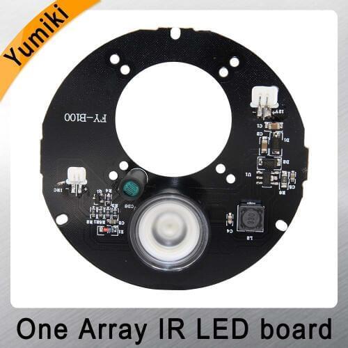 Yumiki Spot Light Infrared 1x IR LED board good night vision for CCTV cameras(78mm diameter)