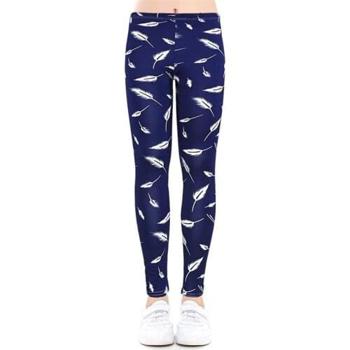 Girls Leggings Spring Summer Thin Girl Pencil Pants Kid Fashion Costume Children Trousers Casual Printing Leggings for Girl