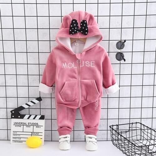 New Baby Infant Down Cotton Clothes Winter Thickened Outwear Jacket Jumpsuits Toddler PajamasGirls Kids Clothing Suits Romper