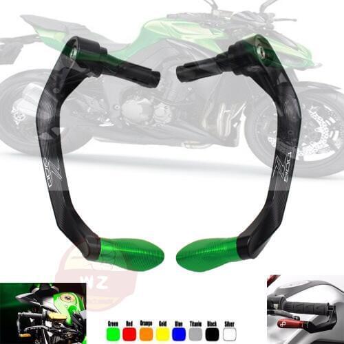 For KAWASAKI Z900 Z 900 2017 2018 Motorcycle 7/8" 22mm Universal Handlebar Grips Guard Brake Clutch Levers Guard Protector