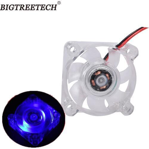 BIGTREETECH 3010 4010 Fan LED Cooling Fan 5V/12V Blue Light High Mute 3d Printer Parts For 3d Printer