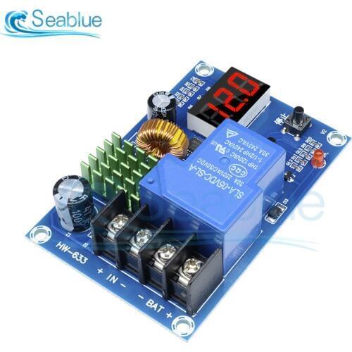 XH-M604 Battery Charger Control Module DC 6-60V Storage Lithium Battery Charging Control Switch Protection Board 12V 24V 48V