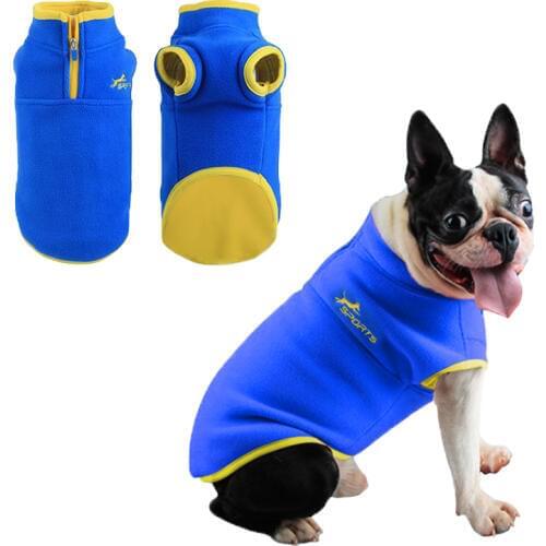 Winter Pet Dog Clothes For Small Medium Dogs French Bulldog Chihuahua Pug Outfits Warm Fleece Puppy Coat Jackets Pets Clothing