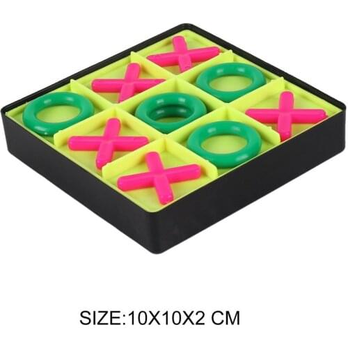 1 Pcs Parent-Child Interaction Leisure Board Game OX Chess Funny Developing Intelligent Educational InteractiveToys For Kids
