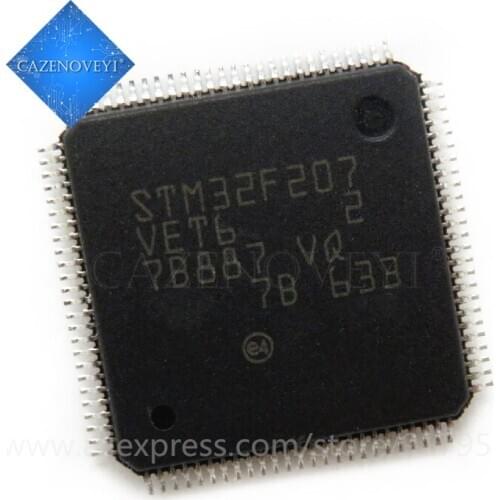 1pcs/lot STM32F207VET6 STM32F407VET6 STM32F205VET6 STM32F205ZGT6 QFP-100 new original