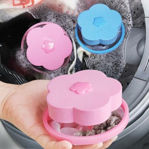 1Pc Reusable Washing Machine Hair Removal Laundry Ball Floating Filter Mesh Bag Lint Filter Bags Net Lint Hair Catcher Mesh