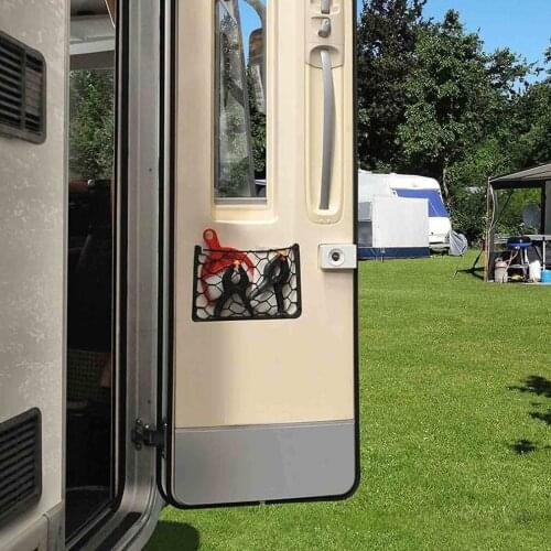 36x18cm Universal Car Bus Back Rear Mesh Elastic String Net Storage Bag Auto Organizer Seat Back Bag Auto Accessories