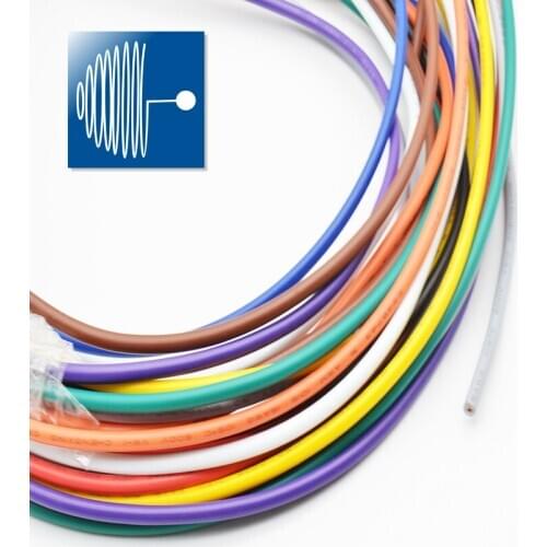 TRIUMPHCABLE factory 1-2M 10AWG/12AWG/14AWG heat resistant Silicone coated automotive electrical silver plated copper wire cable