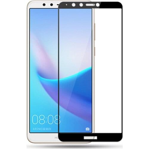 For Huawei Enjoy 8 8E Plus 8Plus Y9 Prime 2019 Enjoy8 Enjoy8E Screen Protector color Black White Protective Film Tempered Glass